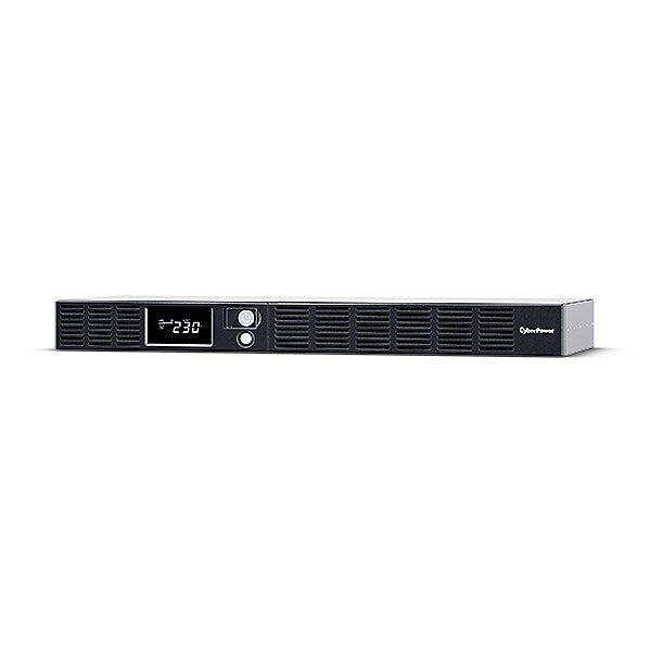 CyberPower OR600ERM1U Line-Interactive USV 600VA/360W Rackmount 1U,USB (HID), AVR, LCD, Ausgang (6) IEC, Expansion Port für opt. Netzwerkkomunikation, Line-Interaktiv, 0,6 kVA, 360 W, Sine, 165 V, 271 V