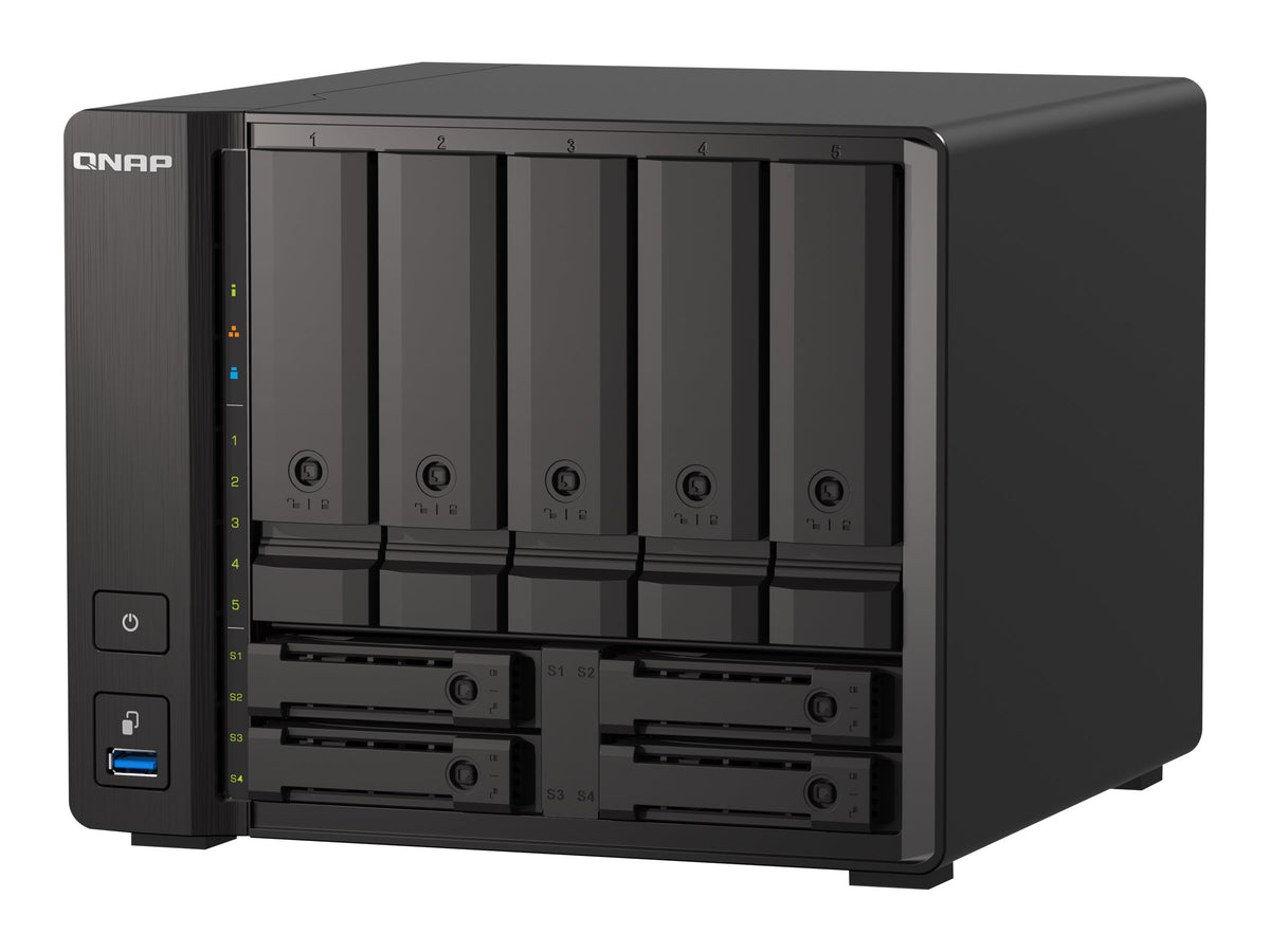 QNAP TS-H973AX, NAS, Tower, Ryzen Embedded, V1500B, 32 GB, DDR4