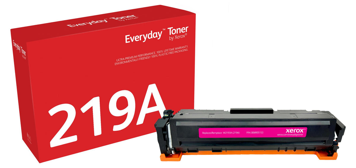 Everyday™ Magenta Tonermodul von kompatibel mit HP 219A (W2193A), Standardkapazität, 1200 Seiten, Magenta