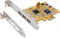 EXSYS EX-11053, PCIe, USB 2.0, Volle Höhe, PCIe 1.1, NEC D720102GC, 0,48 Gbit/s