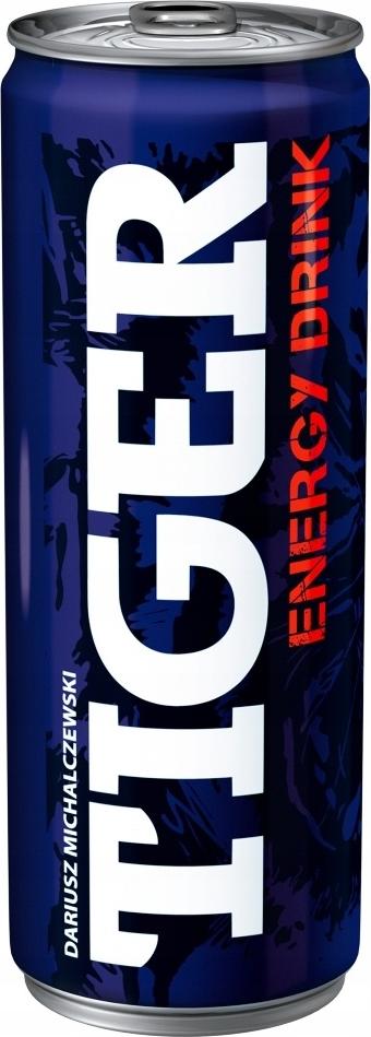 Tiger Energy Drink, kohlensäurehaltiges Energy-Drink, 250 ml