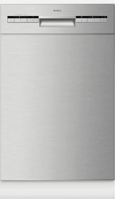 Amica EGSPU 500 911 E, Halb integriert, Single (45 cm breit), Edelstahl, Edelstahl, Tasten, LED