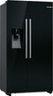 Bosch Serie 6 KAD93ABEP, Freistehend, Amerikanische Tür, Schwarz, Glas, 562 l, SN-T