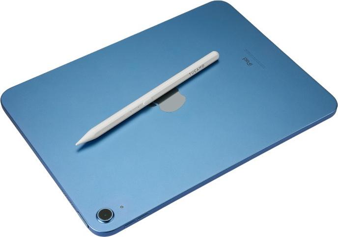 Tucano Pencil 3, Tablet, Apple, Weiß, iPad 7th/8th/9th/10th gen iPad Air 10 9