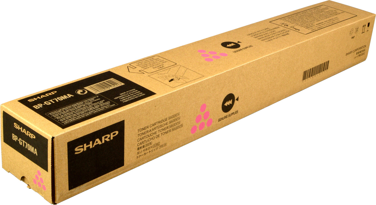 Sharp BP-GT70MA Tonerkartusche Magenta 24.000 Seiten für Sharp BP-50C26/BP-50C55