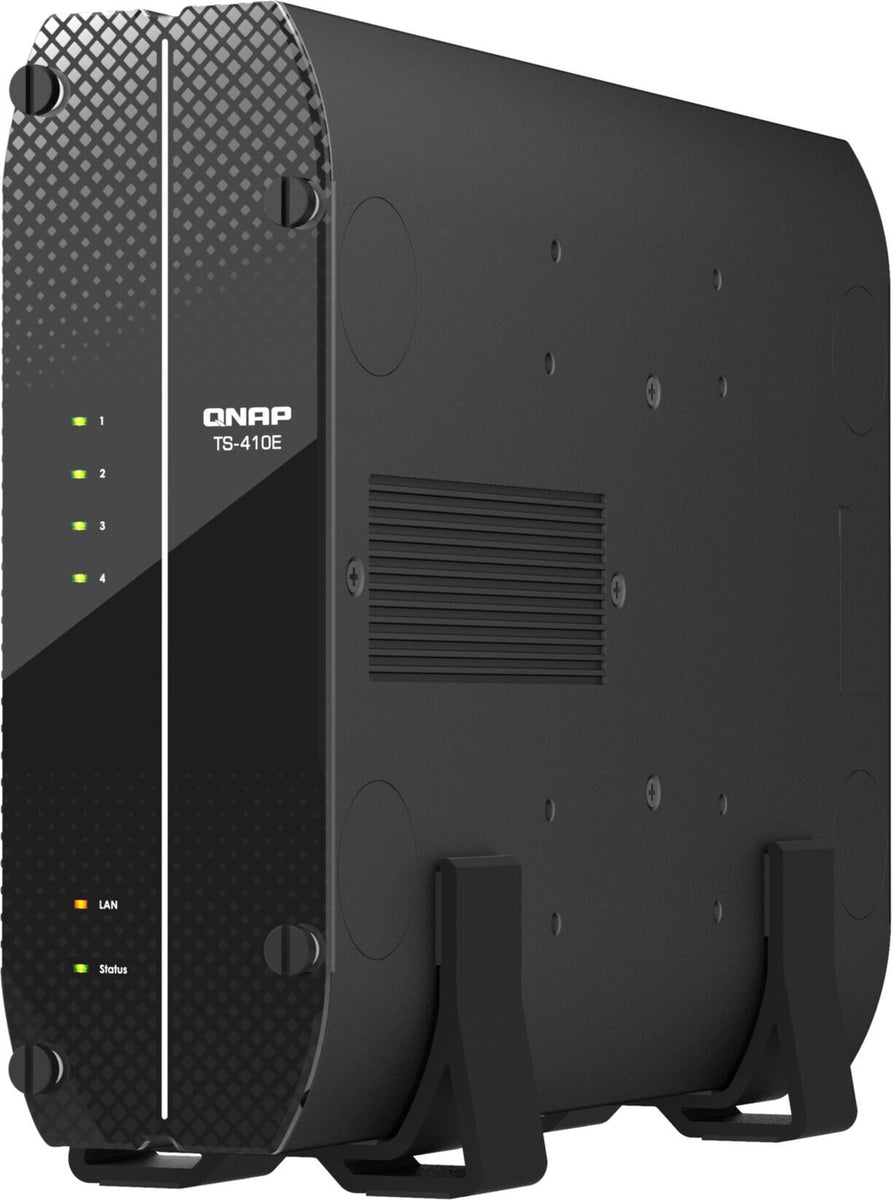 QNAP TS-410E, NAS, Tower, Intel® Celeron®, J6412, 8 GB, 0 TB