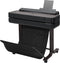 HP Designjet T650 24-Zoll-Drucker 2025 Edition, Thermal Inkjet, 2400 x 1200 DPI, HP-GL/2, JPEG, HP-RTL, CALS G4, URF, Schwarz, Cyan, Magenta, Gelb, 2400 x 1200 DPI, 81 pph