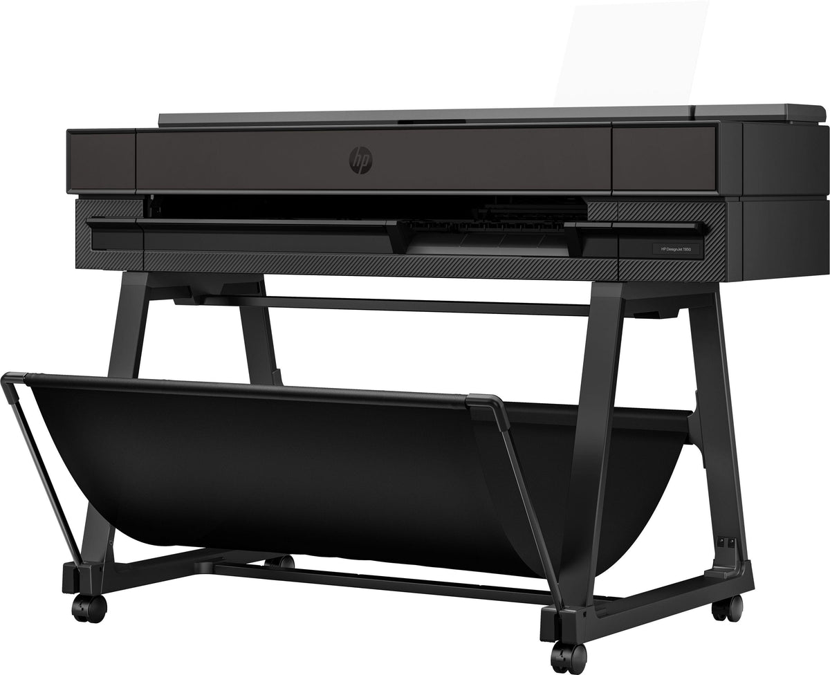HP Designjet T850 36-Zoll-Drucker, Thermal Inkjet, 2400 x 1200 DPI, HP-GL/2, TIFF, JPEG, HP-RTL, CALS G4, URF, Cyan, Mattschwarz, Magenta, Gelb, 2400 x 1200 DPI, 90 pph