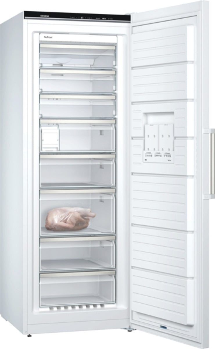 Siemens iQ500 GS58NAWCV, 366 l, 26 kg/24h, SN-T, No-Frost-System, C, Weiß