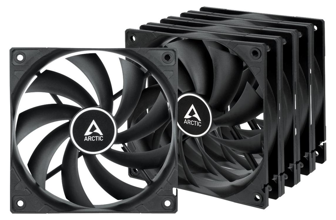 ARCTIC F12 - Standard 120 mm Gehäuselüfter, Ventilator, 12 cm, 0 RPM, 1350 RPM, 0,3 Sone, 90,1 m³/h