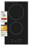 Exquisit Kochfeld EKC301-R-020 | Glaskeramik | Touch Control | Timer | Kindersicherung | Rahmenlos | 2 Kochstellen | 3000 W
