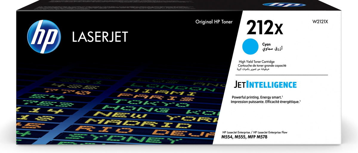 HP 212X Cyan Original LaserJet Tonerkartusche mit hoher Reichweite, 10000 Seiten, 0 Seiten, Cyan, 1 Stück(e)