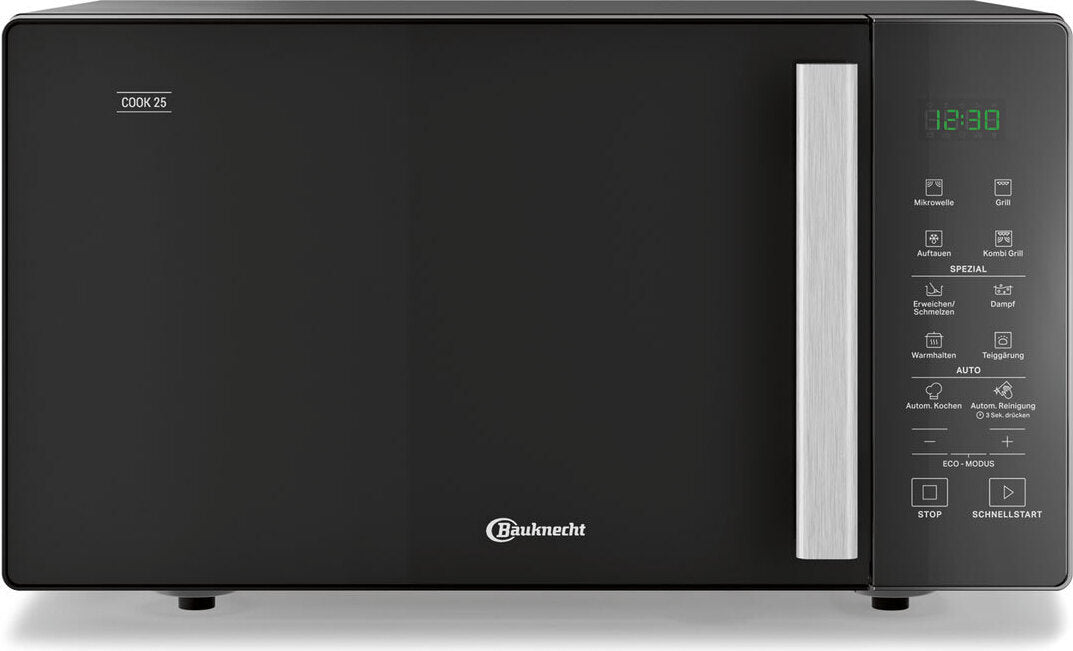 Bauknecht MW 254 SM, Über den Bereich, Grill-Mikrowelle, 25 l, 900 W, Eingebautes Display, LED