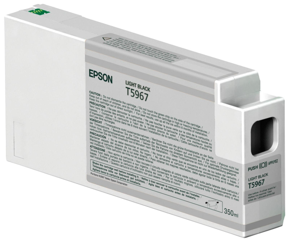 Epson Singlepack Light Black T596700 UltraChrome HDR, 350 ml, Schwarz, Tinte auf Pigmentbasis, 350 ml, 1 Stück(e), Einzelpackung