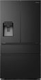 Hisense Hi7 Freistehend French Door Kühlschrank, Schwarz, 560 l, Freistehend, French door, Schwarz, Touchsteuerung, LED, An Tür