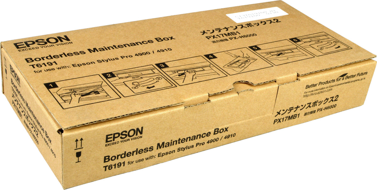 Epson Wartungstank für Randlosdruck Stylus Pro 4900, Grau, 1 Stück(e)