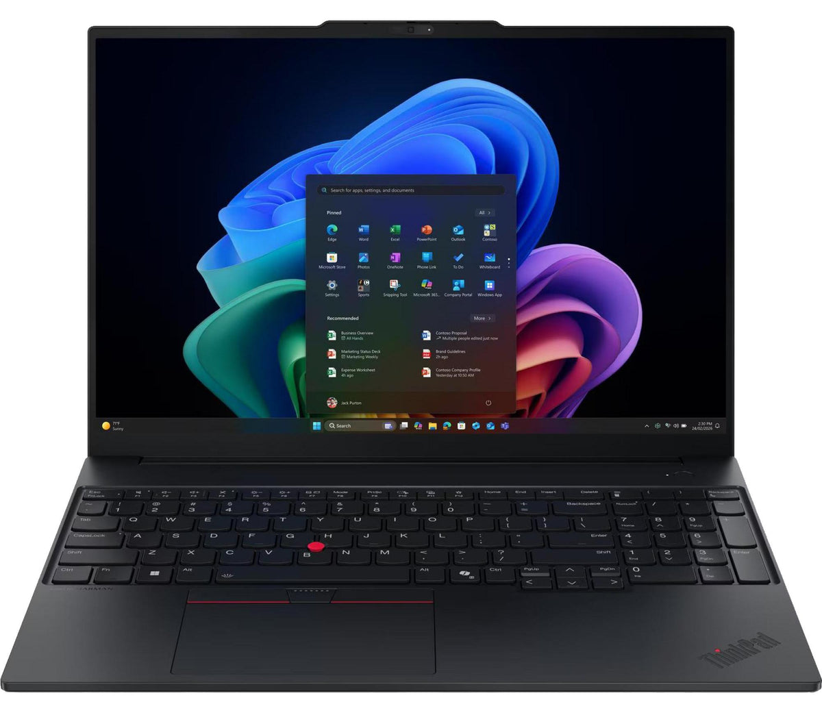 Lenovo ThinkPad E16 Gen 4 (Intel) Copilot+ PC, Intel Core Ultra 7, 40,6 cm (16