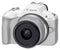 Canon EOS R50, Weiß + RF-S 18-45mm F4.5-6.3 IS STM Kit, 24,2 MP, 6000 x 4000 Pixel, CMOS, 4K Ultra HD, Touchscreen, Weiß