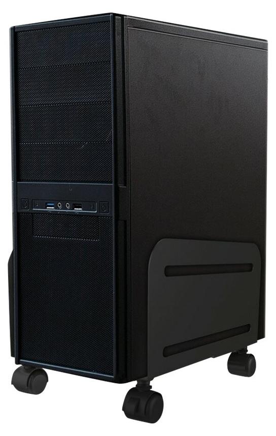 Neomounts CPU-M100BLACK CPU-Halter - max 10 kg - universal, Cart CPU-Halterung, Tower, 10 kg, Schwarz, Stahl, China