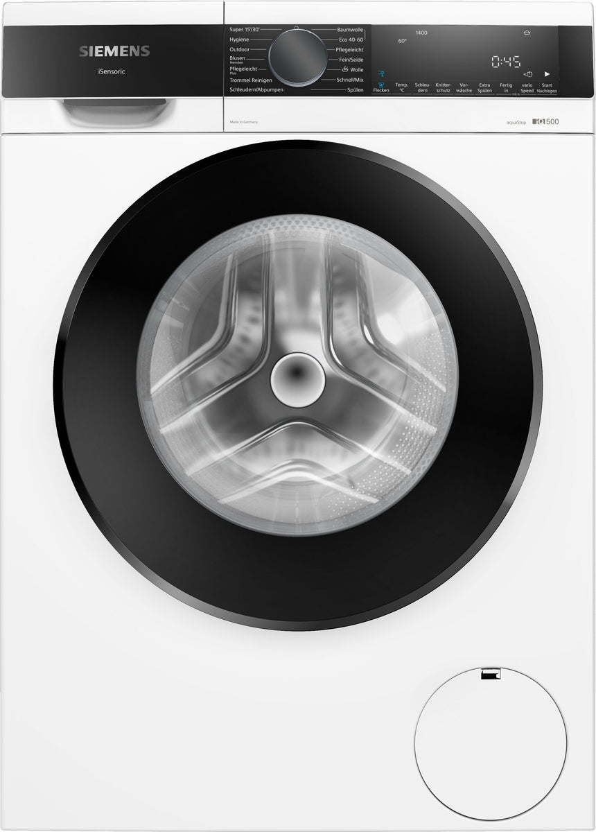 Siemens iQ500 WG44G2140, Frontlader, 9 kg, B, 70 dB, 1400 RPM, A