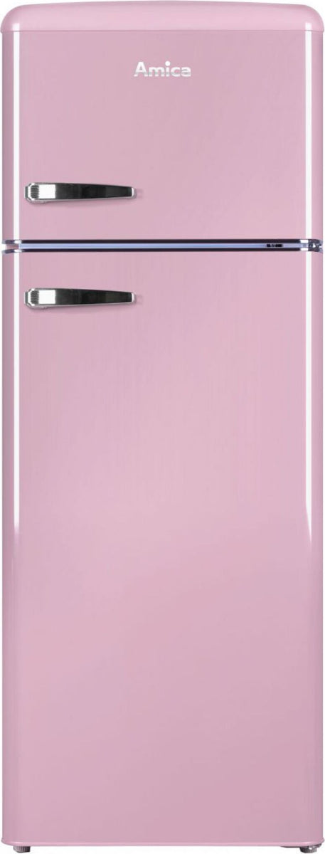 Amica Kühl-/Gefrierkombination KGC 15636 P, 208 l, ST, 40 dB, 2,5 kg/24h, , Farbe Rosa