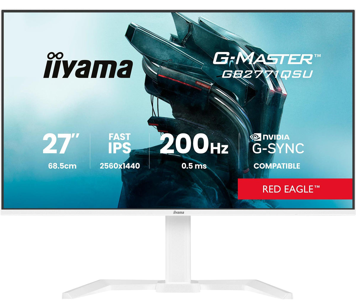 iiyama G-MASTER GB2771QSU-W1, 68,6 cm (27