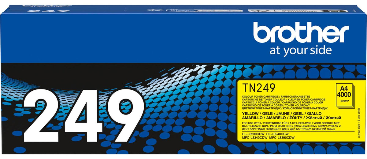 Brother TN-249Y, 4000 Seiten, Gelb, 1 Stück(e)