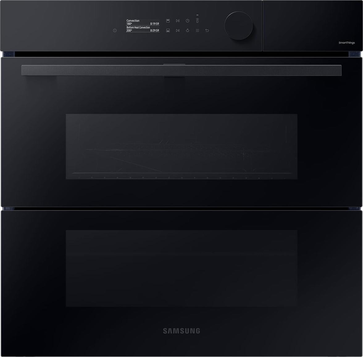 Samsung Series 6 NV7B5775QDK/U1, 60 cm Backofen, A+, 76l, 9 Betriebsarten, Pyrolyse, Wifi, Schwarzes Glas, Groß, Elektrischer Ofen, 76 l, 76 l, 1100 W, 30 - 275 °C