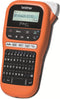 Brother PT-E110, QWERTY, HGe/TZe, Wärmeübertragung, 180 x 180 DPI, 20 mm/sek, Schwarz, Orange