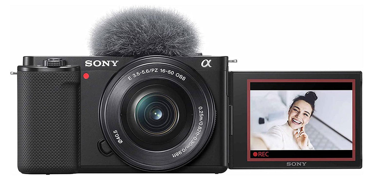 Sony α ZV-E10L, 24,2 MP, 6000 x 4000 Pixel, CMOS, 4K Ultra HD, Touchscreen, Schwarz