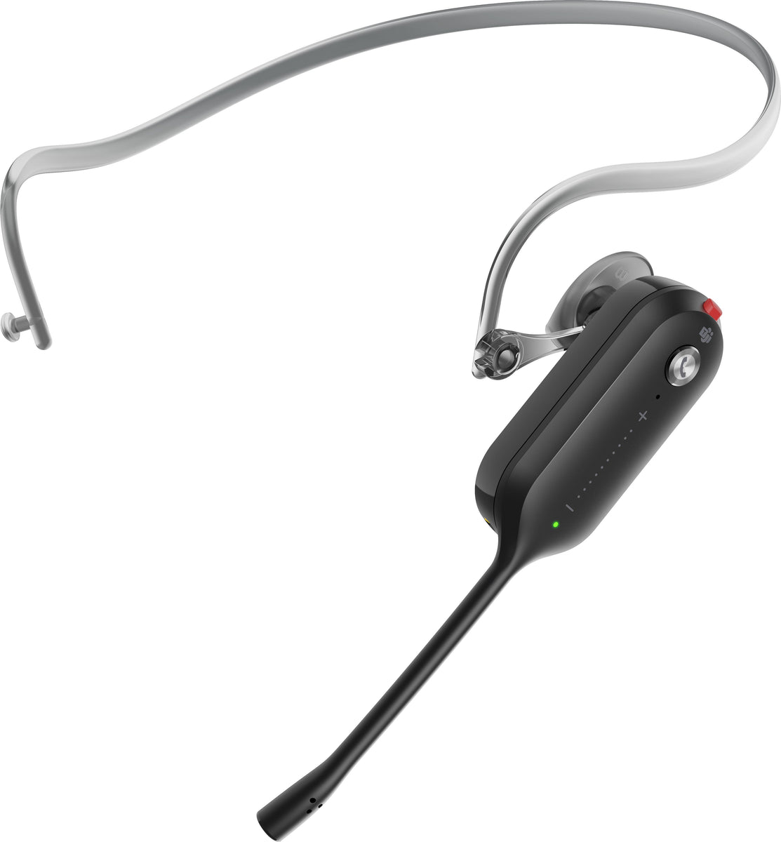 Yealink WH63 E2 Teams Headset, Kabellos, Büro/Callcenter, 16 g, Kopfhörer, Schwarz