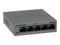 NETGEAR GS305 Switch 5 Port Gigabit Ethernet LAN Switch (Plug-and-Play Netzwerk Switch, LAN Verteiler, Hub energieffizient, lüfterlos, robustes Metallgehäuse), Unmanaged, L2, Gigabit Ethernet (10/100/1000), Wandmontage