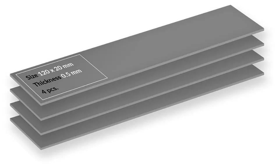ARCTIC TP-4, Thermalpolster, 3,4 g/cm³, Grau, -40 - 200 °C, 20 mm, 120 mm