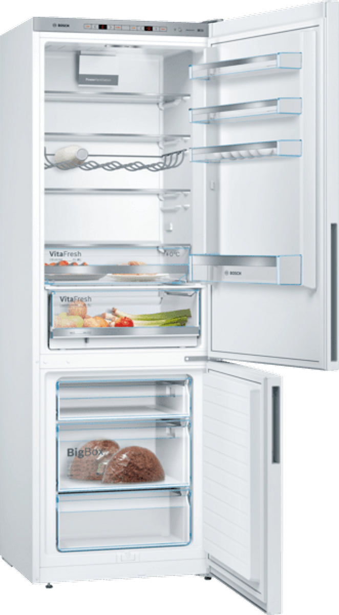 Bosch KGE49AWCA, 419 l, SN-T, 15 kg/24h, C, Fresh Zone Fach, Weiß