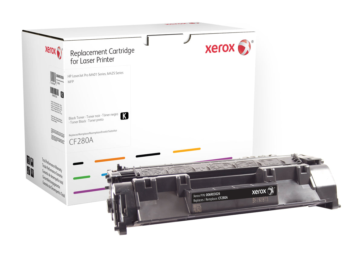 Everyday™ Mono wiederaufbereiteter Toner von , kompatibel mit HP 80A (CF280A), Standardkapazität, 2700 Seiten, Schwarz, 1 Stück(e)