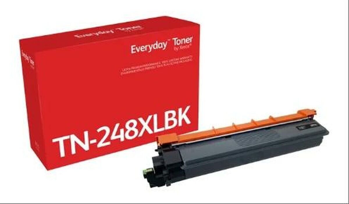 Everyday™ Schwarz Toner von , kompatibel mit Brother TN248XLBK, Hohe Kapazität, 3000 Seiten, Schwarz, 1 Stück(e)