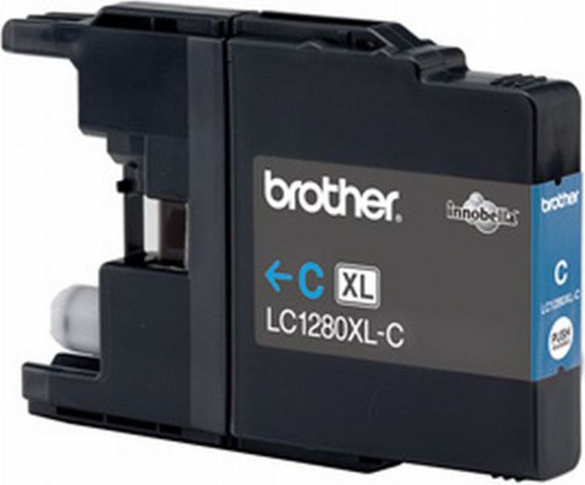 Brother LC1280XLC, Hohe (XL-) Ausbeute, Cyan, 1 Stück(e)