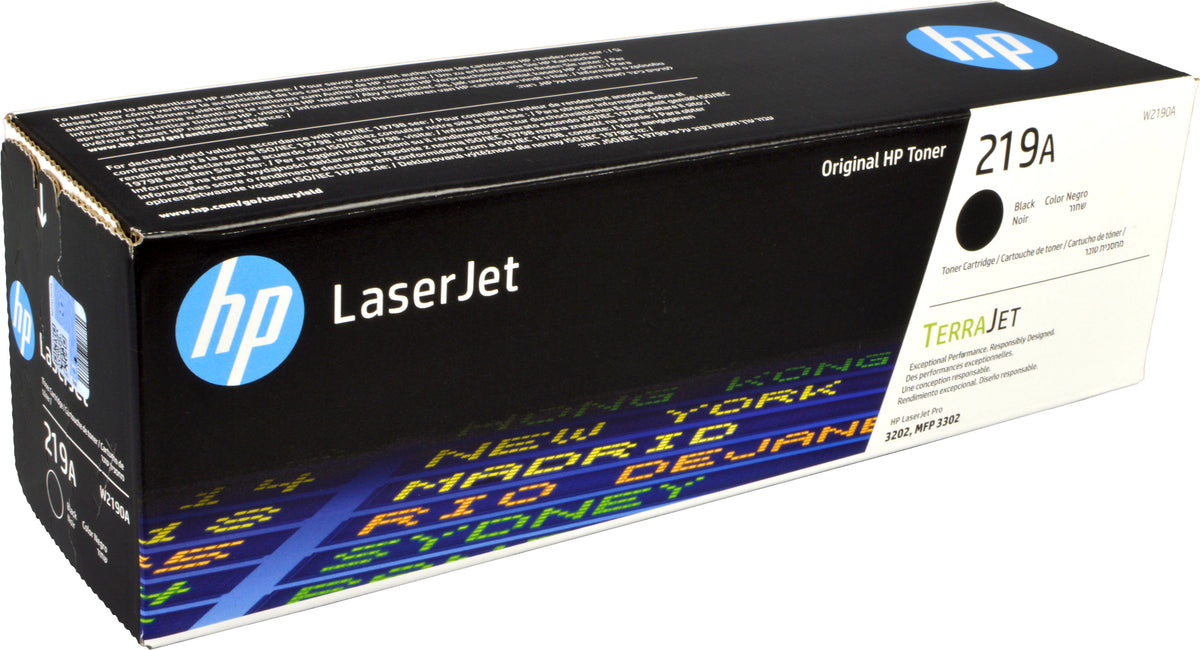 HP 219A Schwarz Original LaserJet-Tonerkartusche, 1300 Seiten, 0 Seiten, Schwarz, 1 Stück(e)