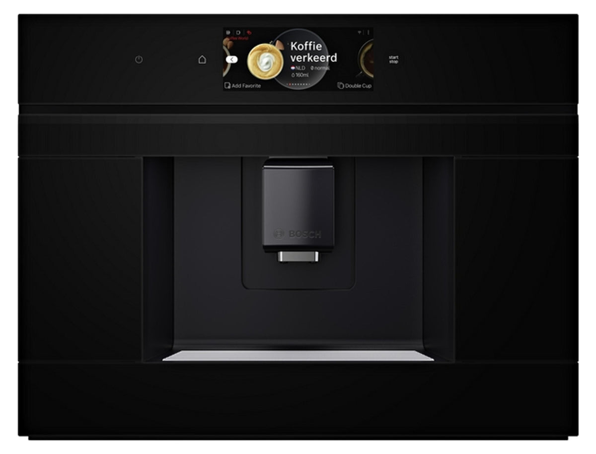 Bosch Serie 8 CTL7181B0, Espressomaschine, 2,4 l, Kaffeebohnen, Gemahlener Kaffee, Eingebautes Mahlwerk, Schwarz