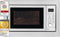 Exquisit Einbau-Mikrowelle EMW 2539.1 Hi | Heißluft & Grill | max. 2500 W | Garraum 25 l | Edelstahl-Glas Front