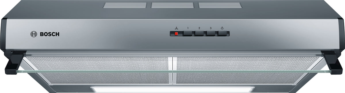 Bosch DUL63CC50, 350 m³/h, Abluft/Umluft, E, E, C, 72 dB