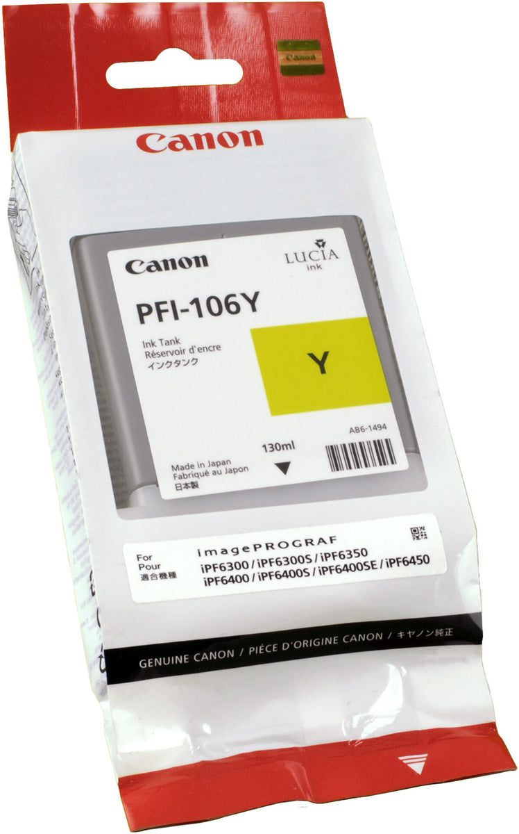 Canon PFI-106 Y, Gelb, Tinte auf Pigmentbasis, 1 Stück(e)