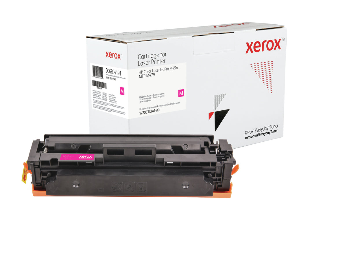 Everyday™ Magenta Tonermodul von kompatibel mit HP 415X (W2033X), Hohe Kapazität, 6000 Seiten, 6000 Seiten, Magenta, 1 Stück(e)