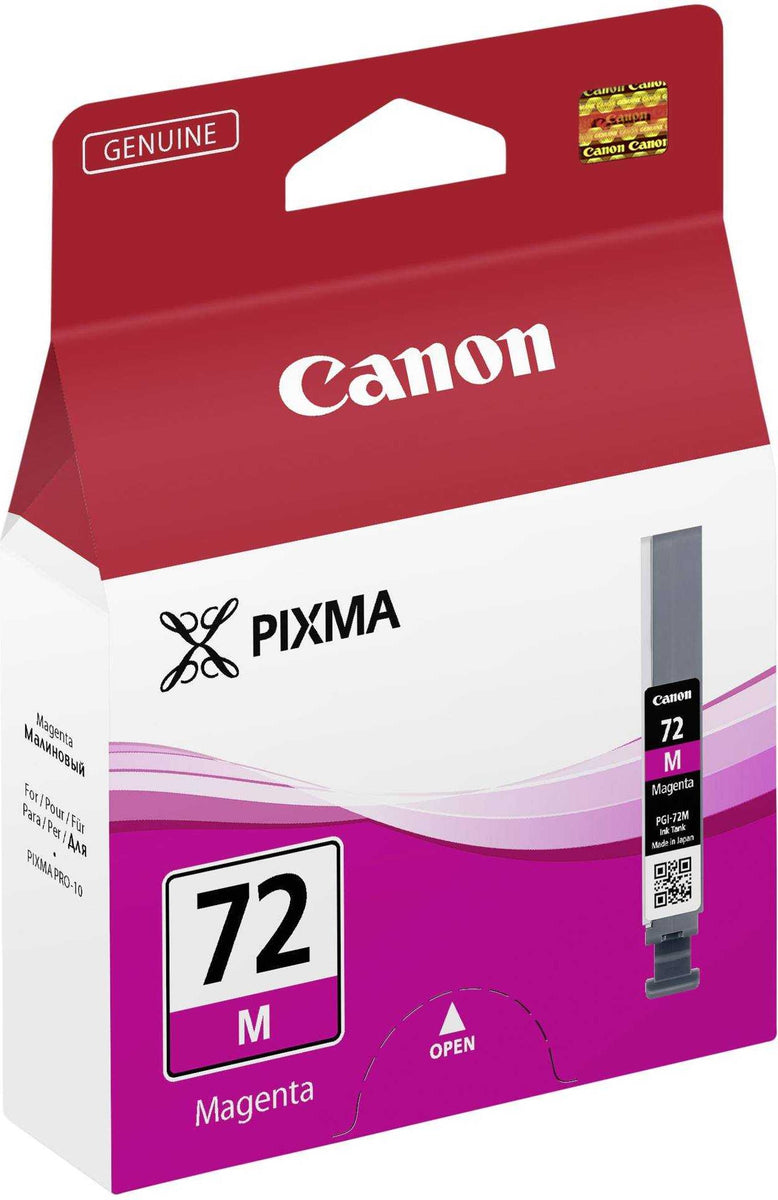 Canon PGI-72M Tinte Magenta, Standardertrag, Foto magenta, Tinte auf Farbstoffbasis, 1 Stück(e), 710 Seiten