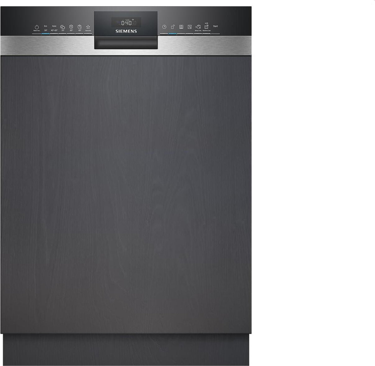 Siemens iQ300 SN53HS03UE, Halb integriert, Standardgröße (60 cm), Siemens rackMatic, Korb & Schublade, 13 Maßgedecke, C