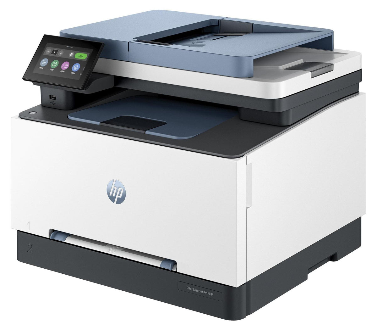 HP LaserJet Pro 3302fdng Multifunction Farbe Drucker, Nur Ethernet; Kopierer, Scanner, Laser, Farbe, 600 x 600 DPI, A4, 25 Seiten pro Minute, Doppelseitiger Druck