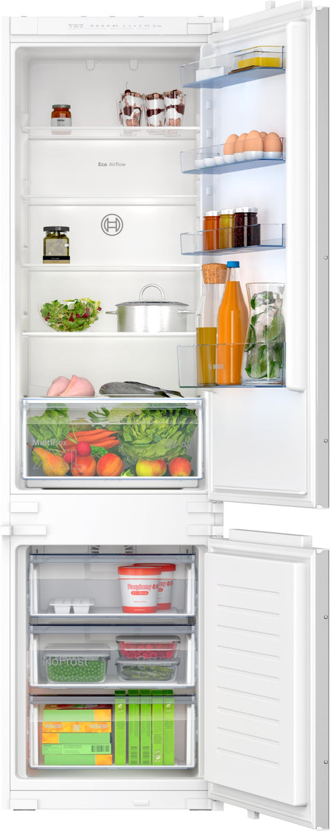 Bosch Serie 2 KIN96NSE0, 290 l, NoFrost-Funktion (Kühleinheit), SN-ST, 7,5 kg/24h, E, Weiß