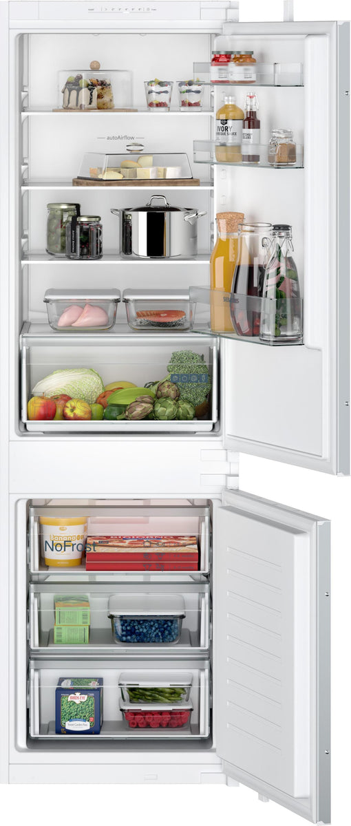 Siemens iQ100 KI86NNSE0, 260 l, SN-ST, 4 kg/24h, E, Fresh Zone Fach, Weiß