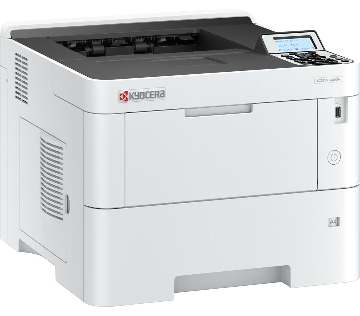 KYOCERA ECOSYS PA4500x, Laser, 1200 x 1200 DPI, A4, 45 Seiten pro Minute, Doppelseitiger Druck, Netzwerkfähig