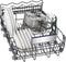 Siemens iQ500 SR65ZX22ME, Voll integriert, Single (45 cm breit), Graphit, Schwarz, Tasten, TFT